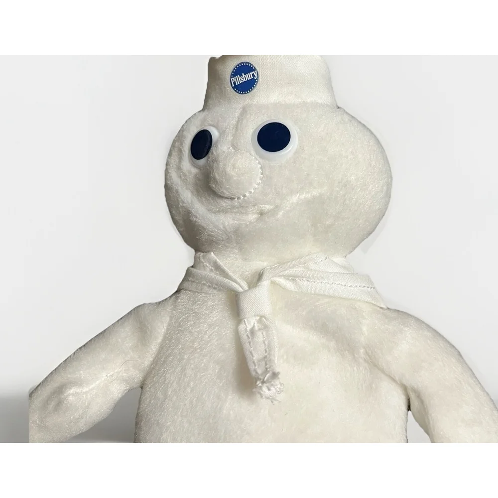 Pillsbury Doughboy "Poppin' Fresh" Plush 2019 General Mills Chef Toy Great Cond - Picture 2 of 5